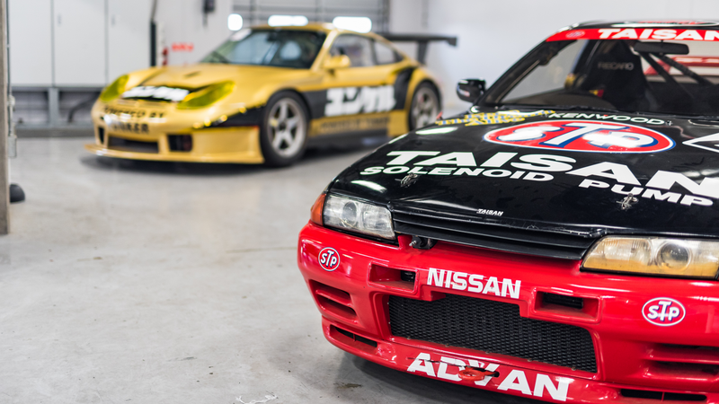 Pit garages had some nice surprises too
